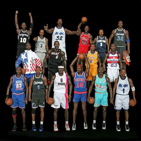 Enterbay Nba Collection Figure Poses Nba Figures Figure Model