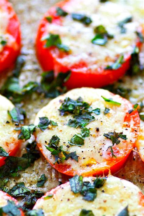 Maybe you would like to learn more about one of these? Baked Parmesan Basil Heirloom Tomatoes