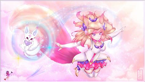 Star Guardian Ahri Wallpapers And Fan Arts League Of Legends Lol Stats