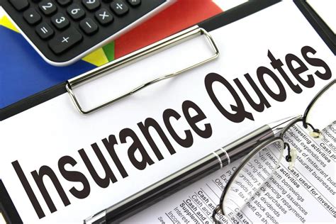 Insurance Quotes Clipboard Image