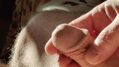 Foreskin Play Jerk Off And Cum