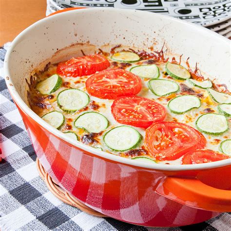 Recette Gratin De Courgettes Et Tomates