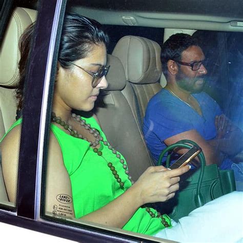 Check Out Kajol And Ajay Devgns Movie Date In Pics