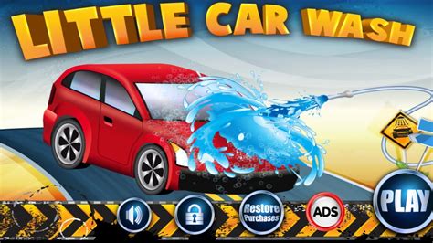 Little Car Wash Fun For Kids Washing Car Game For Children
