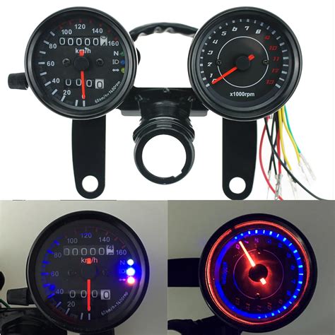 3 38 Universal Gps Speedometer 0299 Mph Kmh Motorcycle Multi Meter