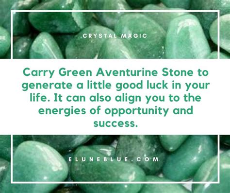 The Opportunity Stone Green Aventurine Meaning And Uses Crystal