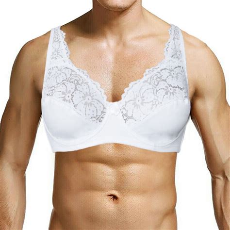 sissy sexy lingerie plus size bras lace transgender mens brassiere bralette aa f ebay