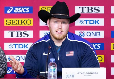 Olympic trials friday night in eugene, ore. Shot-putter Ryan Crouser throws new personal best with 22 ...