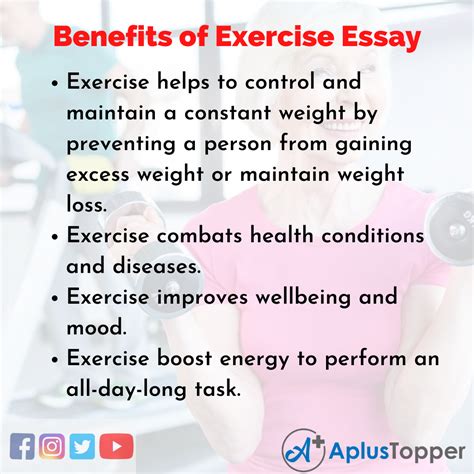 Benefits Of Exercise Essay Essay On Benefits Of Exercise For Students