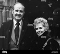 Senator george mcgovern with his wife eleanor hi-res stock photography ...