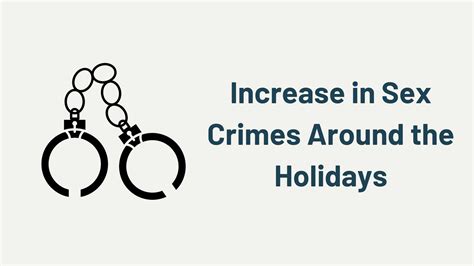 Increase In Sex Crimes Around The Holidays Healthcarter