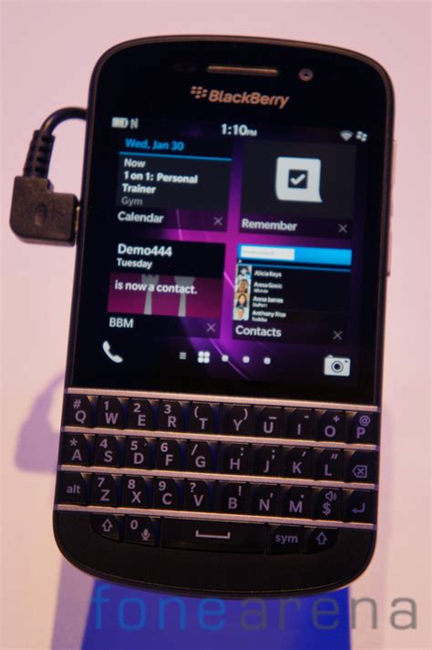 Blackberry Q10 Hands On