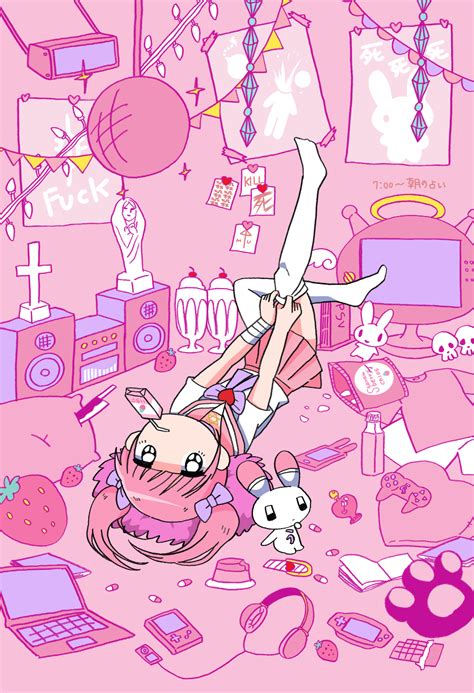 メンヘラチャン公式tumbler Kawaii Anime Cute Drawings Kawaii Wallpaper