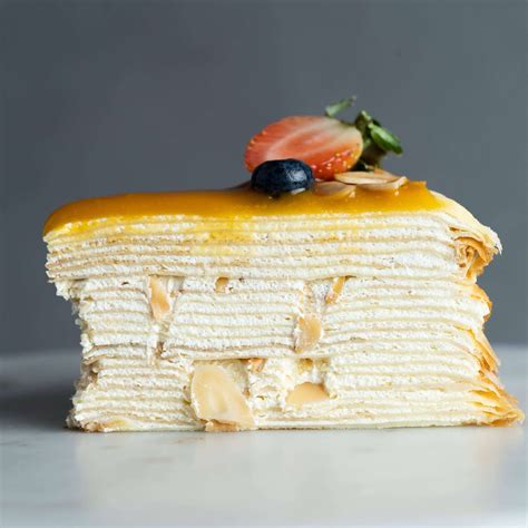 Mille Crepe Cakes Delivery Klang Valley Vanilla Mille Crepe