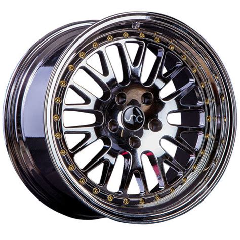 Jnc Wheels Jnc001 Platinum Gold Rivets Wheelplususa