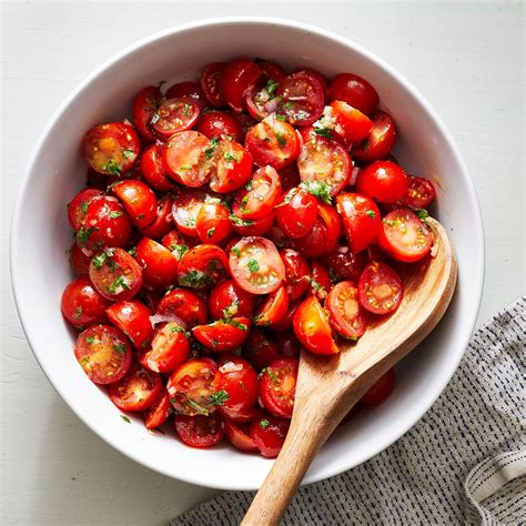 Marinated Cherry Tomato Salad Recipe Eatingwell