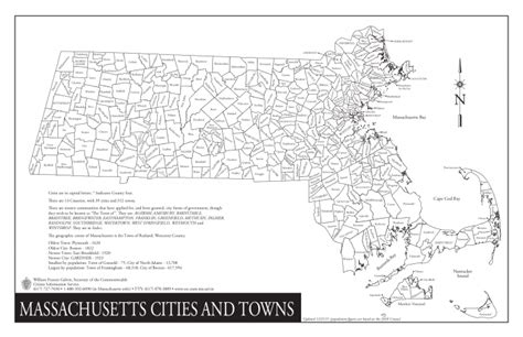 Massachusetts Map Of Towns Terminal Map