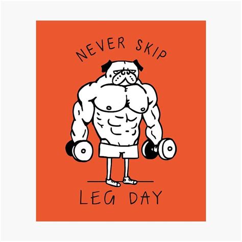 Dont Skip Leg Day Never Skip Leg Day By Redonedesignart Redbubble Gym Art Gym Wallpaper