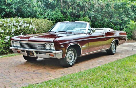 Real Deal 1966 Chevrolet Impala Ss Convertible Matching Numbers 396 4