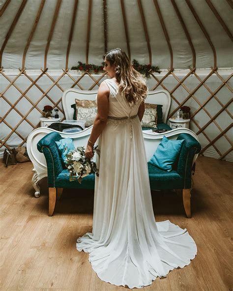 Boho Bride Aimees Bespoke Wedding Dress And 2019s Most Sentimental