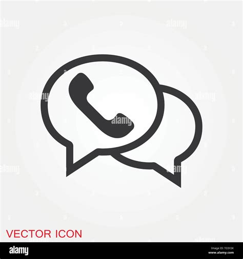 Telefon Symbol Whatsapp Symbol Vektor Symbol Für Design Stock