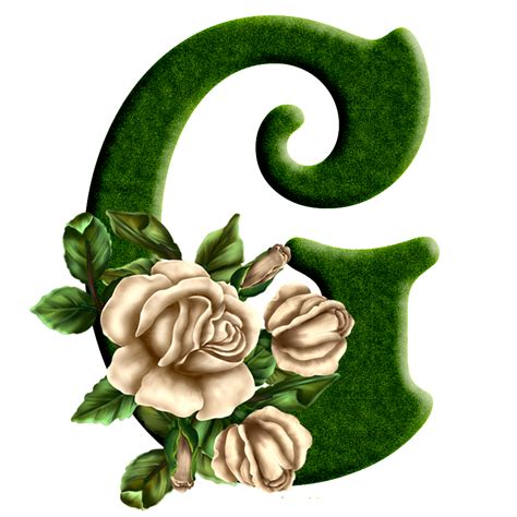 Sussurro De Amor Alfabeto Decorativo Png Textura Verde Rosa