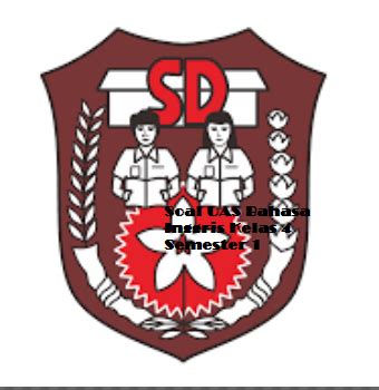 Contoh soal bahasa indonesia part 2. Soal UAS Bahasa Inggris Kelas 4 Semester 1 Dan Kunci ...