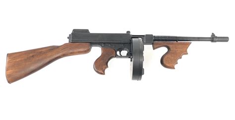 Lot Denix Replica Thompson Gun Model Of 1928 No 2753 Prop Gun