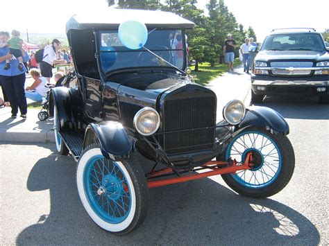 Ford Model T Ford Model T With Blue Wheels Dave7 Flickr