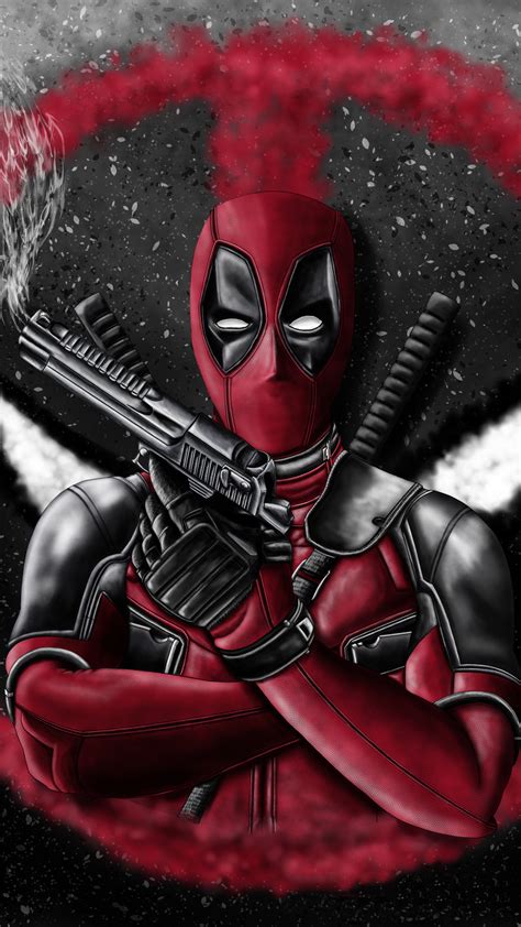 1080x1920 Deadpool Hd Superheroes Artwork Digital Art Deviantart