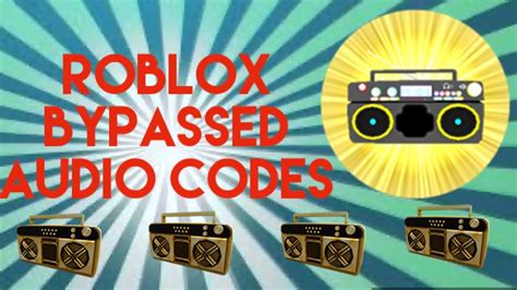 Below you'll find more than 2600 roblox music id codes (roblox radio codes) of most and trending our goal is to make this the largest list of roblox song ids , and we make sure to update this list with. ROBLOX BYPASSED AUDIO CODES🔥 (2020) - YouTube