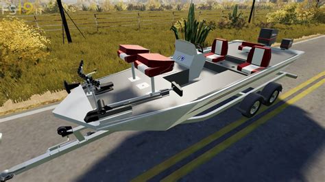 Fishing Boat Trailer Fs19 Mods Farming Simulator 19 Mods