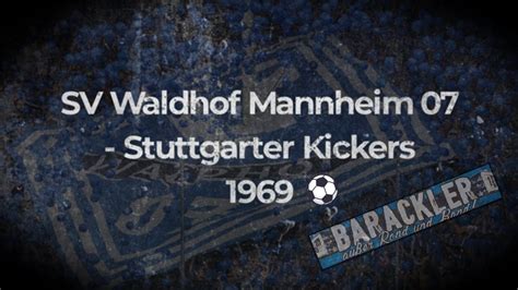 Das grünwalder stadion ist die heimat der münchner löwen. SV Waldhof Mannheim 07 - Stuttgarter Kickers 1969 - YouTube