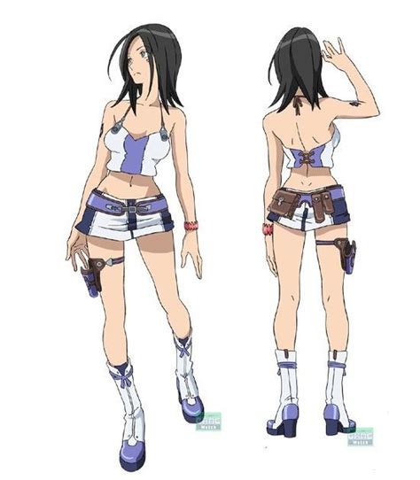 Eureka Seven Talhou Anime Character Design Female Character