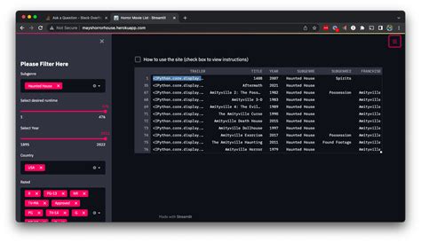 Streamlit Dataframe The Ai Search Engine You Control Ai Chat And Apps