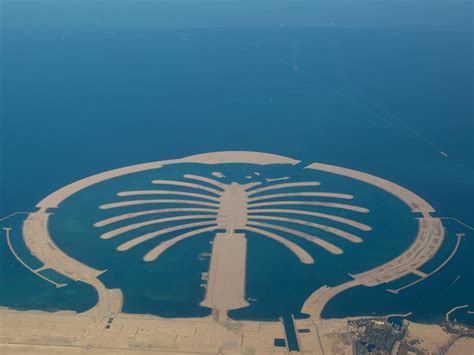 The Palm Jebel Ali In Dubai Ist Eine Künstliche Insel