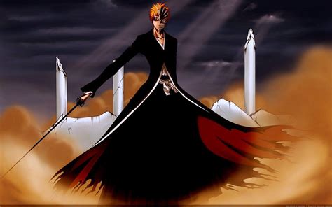 Ichigo Kurosaki Bankai Wallpapers Wallpaper Cave