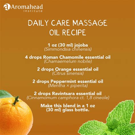 Massage Oil Recipe From Our Free Essential Oil Class Massage Oils