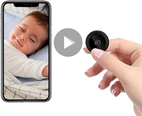 Mini Caméra Espion Cachée Wifi Sans Fil Petite Caméra Vidéo Pour