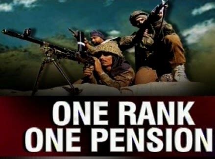 One Rank One Pension Timeline Samvad Cell Paschimbanga