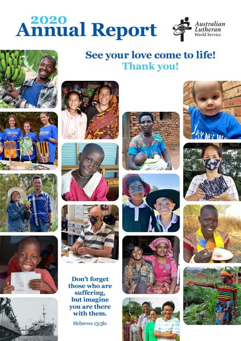 Annual Report 2020 By Australian Lutheran World Service Issuu