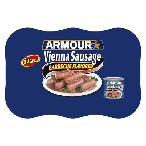 Buy Armourstar Vienna Sausage Barbecue Flavored Canned Sausage 46