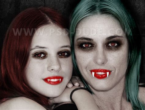 How To Make A Vampire Photoshop Tutorial