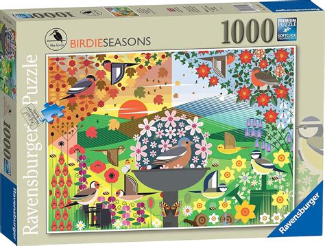 Ravensburger Puzzle 1000 Bunte Vögel 16419 Amazonde Spielzeug