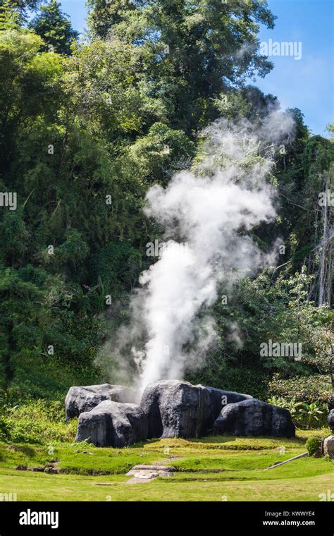 Fang Hot Springs In Chiang Mai Province Thailand Stock Photo Alamy
