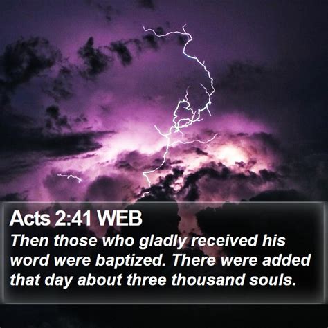 Acts 241 Web Then Those Who Gladly Received His Word Were