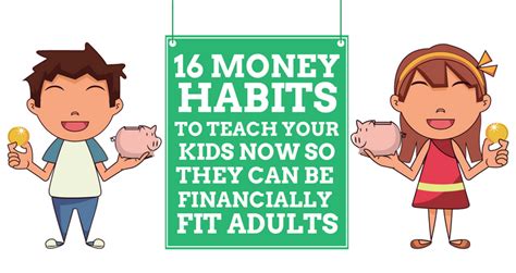 16 Money Habits To Teach Your Kids