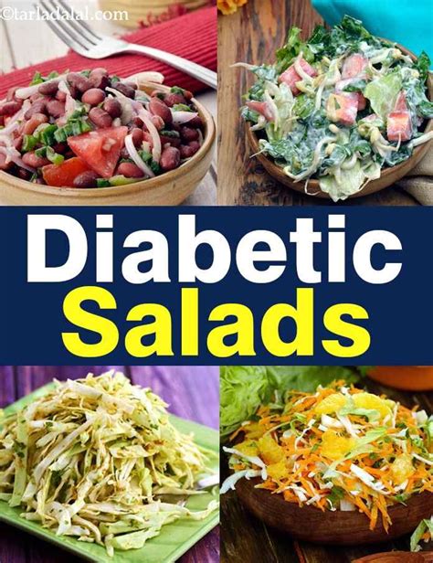 Healthy foods for diabetic patients. Diabetic Salad Recipes : Diabetic Indian Salads, Raitas ...