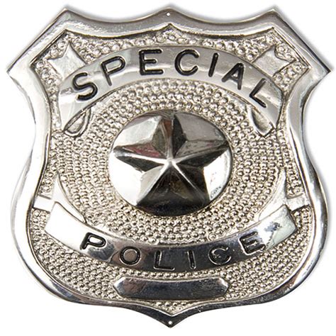 Special Police Badge Sign 15x15 Reproduction Vintage Signs