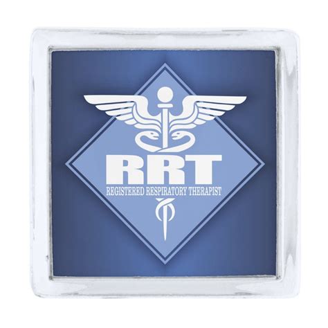 Rrt Registered Respiratory Therapist Silver Finish Lapel Pin Zazzle Licensed Massage